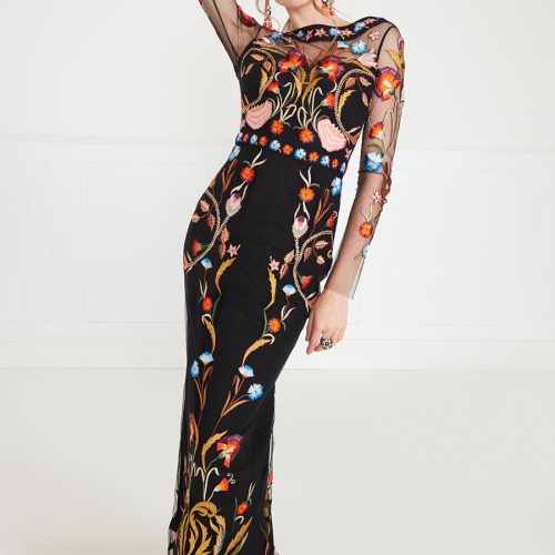 Marvelloush Dress - Black Mix