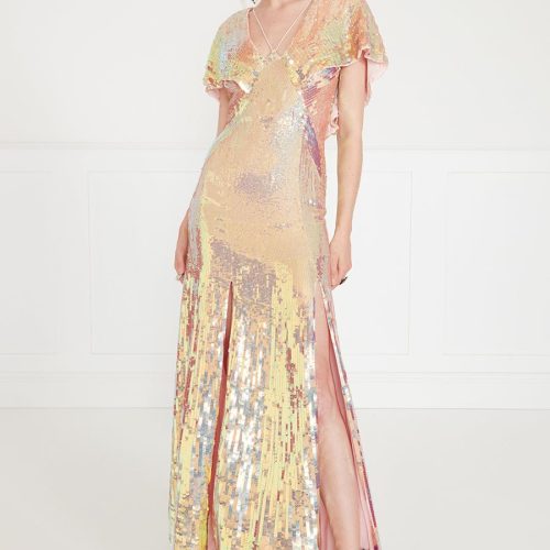 Marvelloush Dress - Iridescent Gold