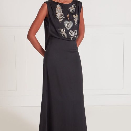 Marvelloush Gown - Black