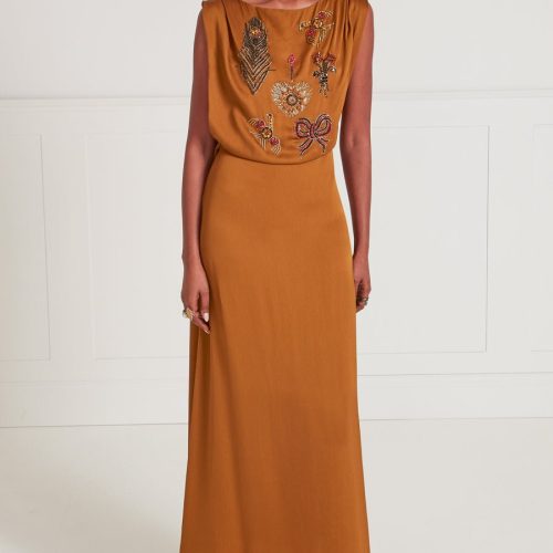 Marvelloush Gown - Honey