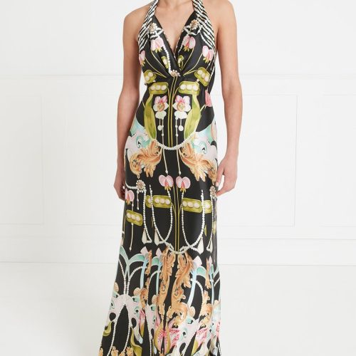 Marvelloush Halterneck Dress - Black