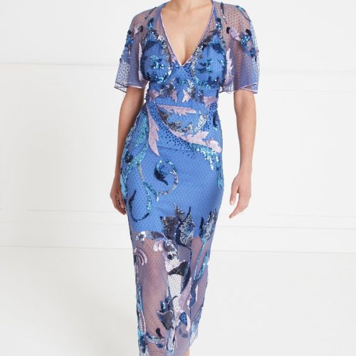 Marvelloush Dress - Dazzling Blue