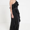 Marvelloush Asymmetric Dress - Black
