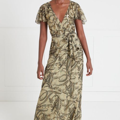 Marvelloush Wrap Dress - Fern